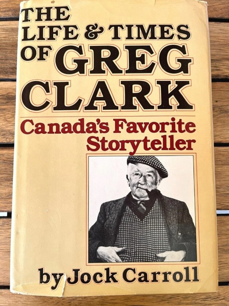 biography of writer Greg Clark