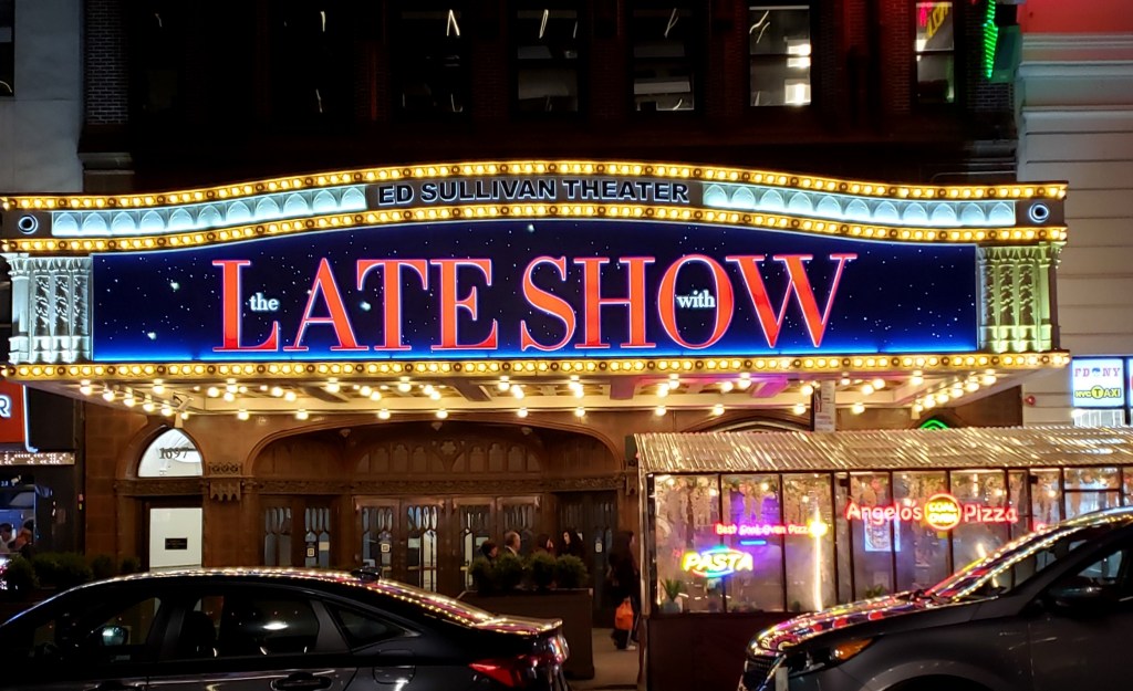 The Colbert Show was broadcast live from the Ed Sullivan Theatre till 2026.